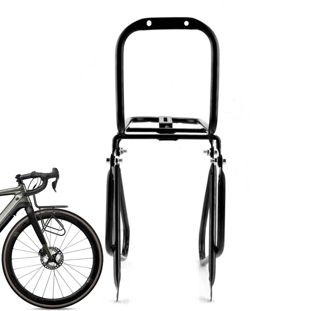 Bicycle Front Pannier Rack MTBs Road Bike Cargo Racks Carrier Bag Luggage Shelf Bracket Load Bearing 15kg Cycling Accessories
