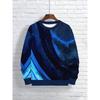 Men's Crew Neck Sweatshirt, New Spring/Autumn Crew Neck Top, Trendy Men's Crew Neck Sweatshirt, PLUS SIZE