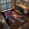 Gundam Anime Mecha Robot Rug Carpet Large Area Rug Non Slip Washable Floor Mat Gamer Room Bedroom Home Decor