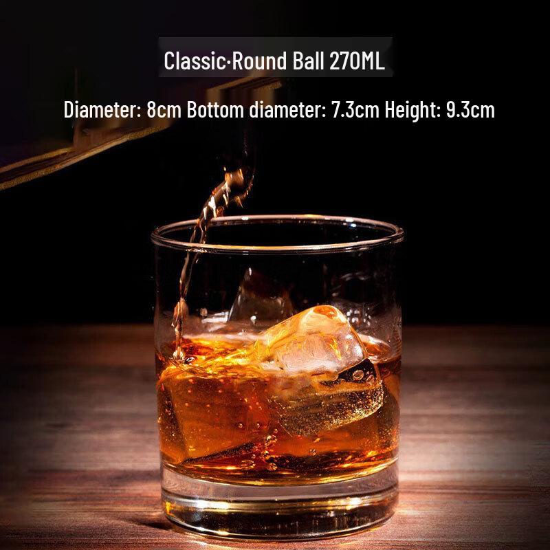 Embossed Whiskey Glasses