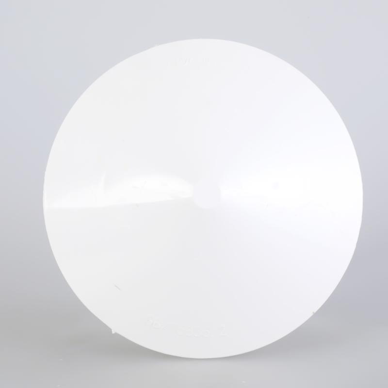 Atmungsaktive PVC-Kappen für Kaminhauben für 110mm Rohre, Belüftung und Witterungsbeständigkeit