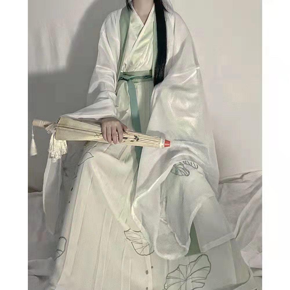 Chinese Original Hanfu  Daily Suit of Wei and Jin Dynasties Style