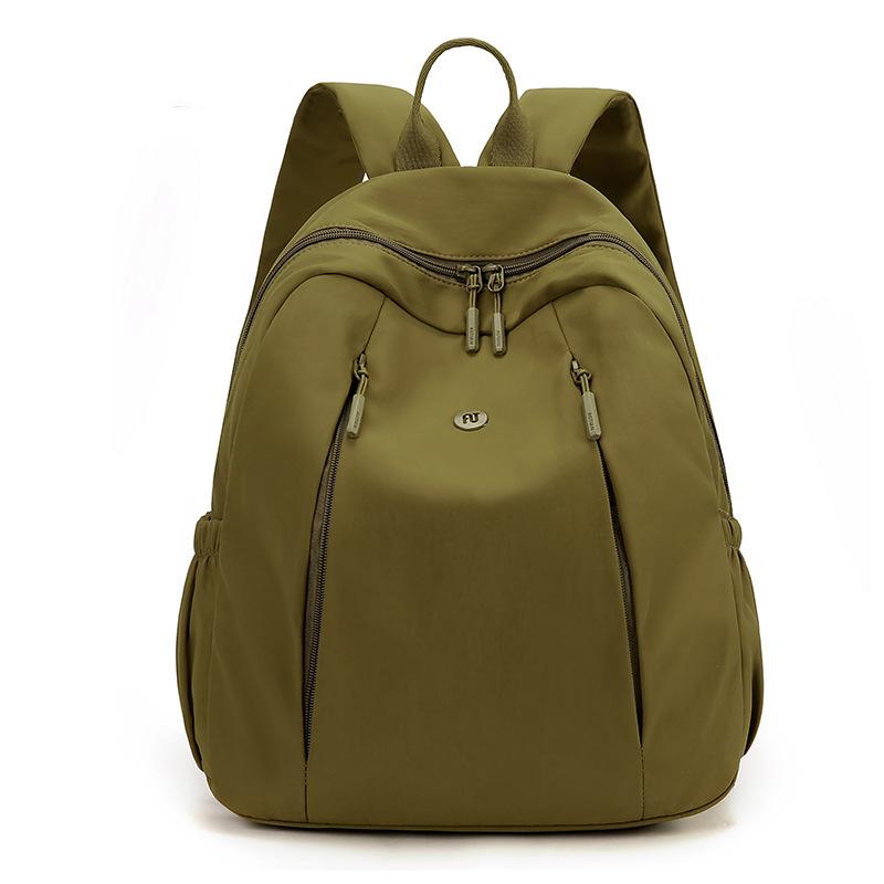 Dámský batoh jednobarevný studentský školní batoh