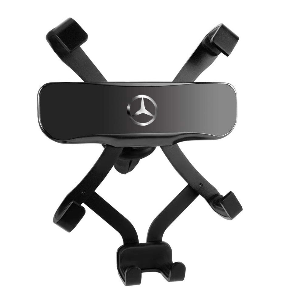 Gravity Car Phone Holder Car Badge Retractable Stand Air Vent Clip For Mercedes Benz AMG W203 W206 W220 W205 W211 W212 W201 W210