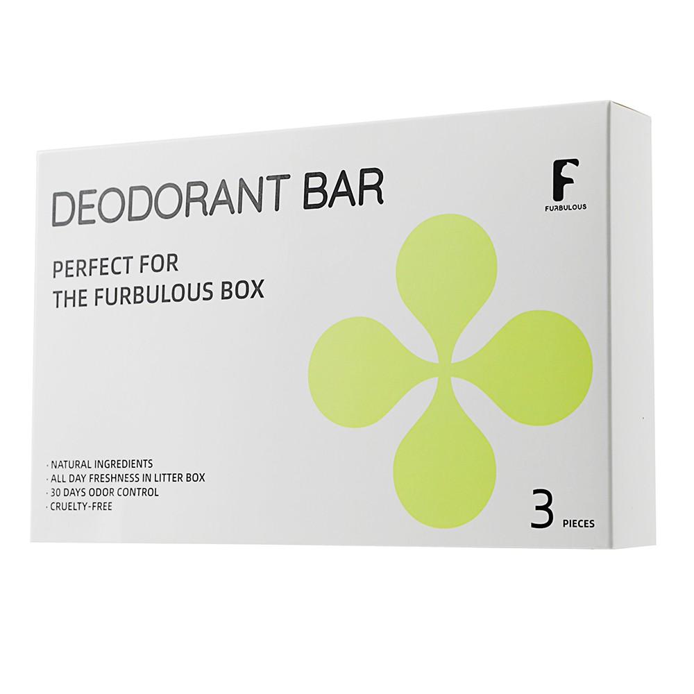 Furbulous Deodorant Bar for Odor Removal - 3 Pieces, Natural Ingredients Perfect for Furbulous Cat Litter