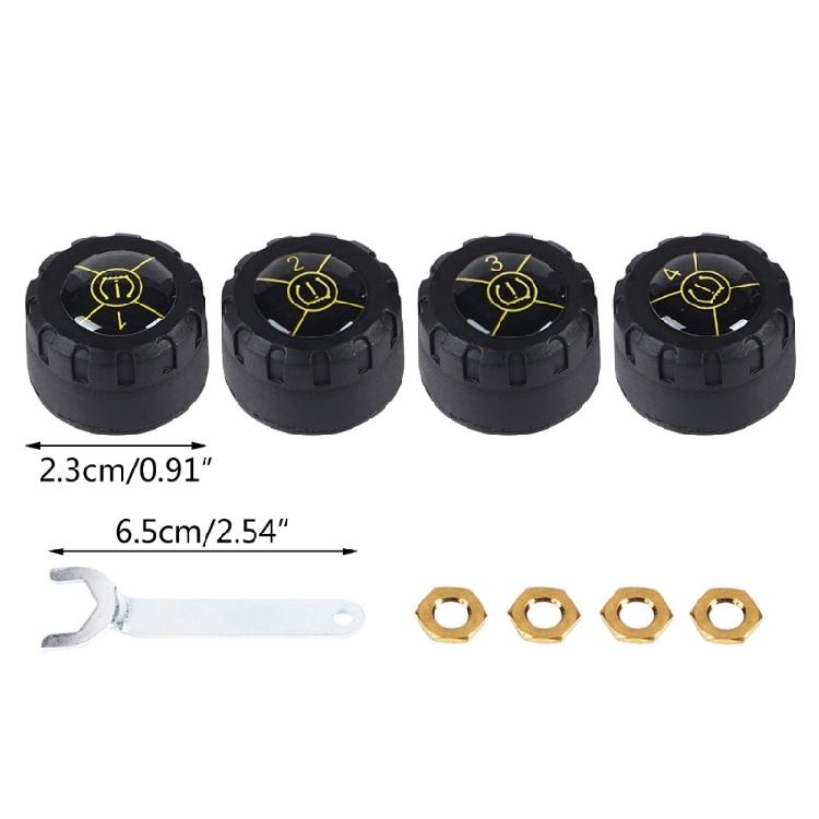 Bluetooth-compatible External TPMS Mobile Phone APP Tire Pressure Sensors