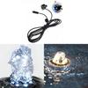 Resin Rock Fountain With 6led Lights For Home Decor And Giftgiving
