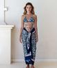 Loe Morgan Floral Bikini + Maxi Sarong Set (3Pcs) 2Colors