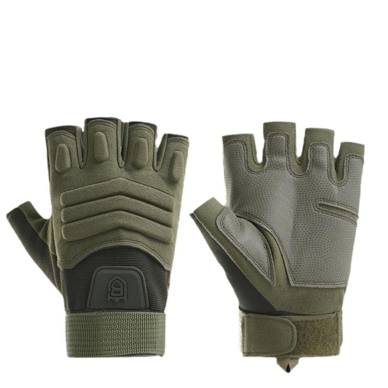 Men's Special Forces Tactical Half-Finger and Full-Finger Gloves for Spring and Summer Outdoor Sports.