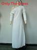 Elegant Long Sleeve Pleated Dress With Slit For Casual And Business Wear