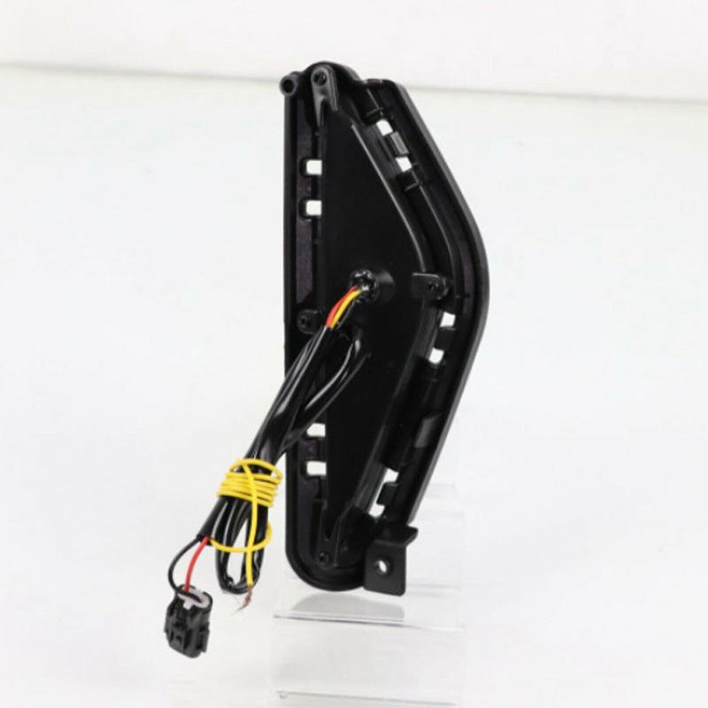 Hot,1 Pair Daytime Running Lights With Turn Signals Led Drl Fog Lamp Compatible For Hyundai Santa