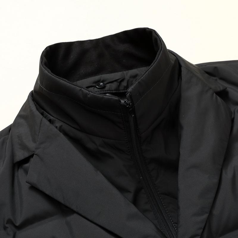 Men's Autumn & Winter Casual Down Suit: Trendy, Versatile, Warm Business Outerwear