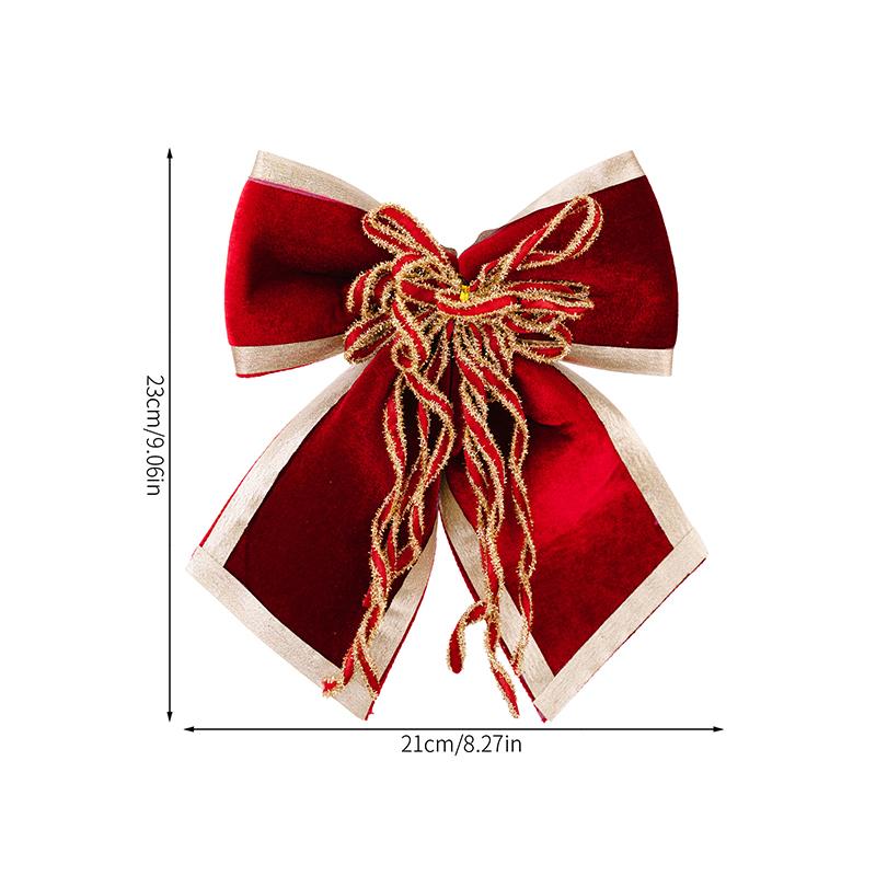 Vánoční mašle,Velké mašle na věnce na stromek, balení dárků, girlanda,Vánoční dekorace, sváteční tvoření, stuhy na vánoční stromek, ozdoby