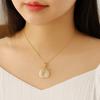 Simple Necklace Elephant Pendant Choker Fashion Gold Plated Chain  Women