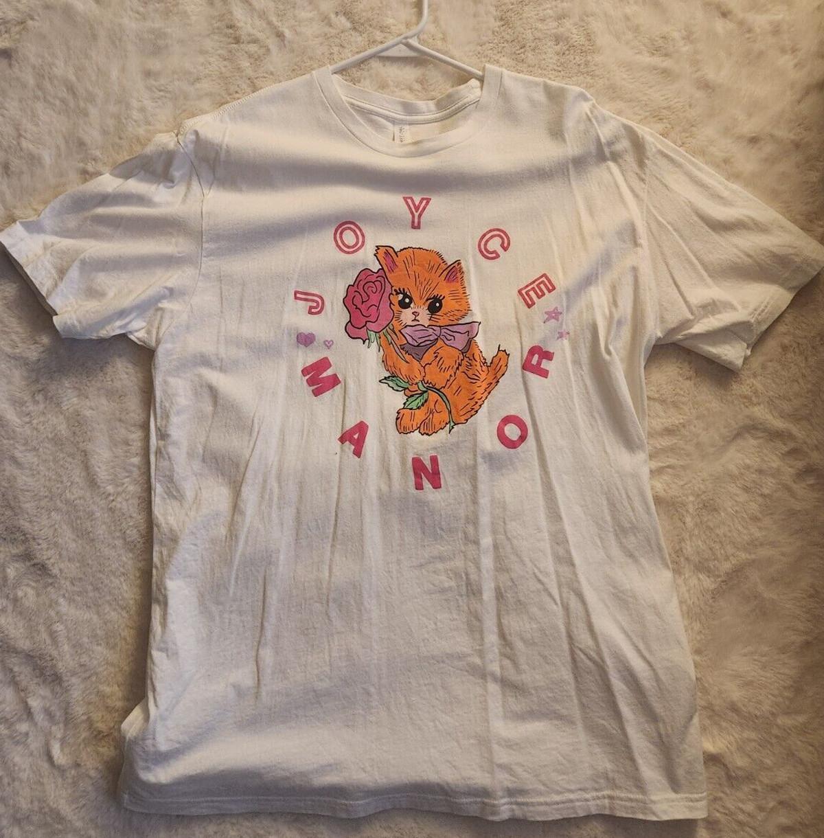Joyce Manor Band Funny Cat Gift For Fans White All Size T-Shirt S