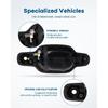 LUJUNTEC Black Exterior Door Handle - Driver Side | Compatible with 2004-2012 for Chevy Colorado & for GMC Canyon | Replaces OE #25875521