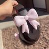 Clip on Silicone Bow Headphone Accessory DIY 3D Bows Decor for Earphone  Universal