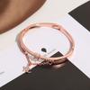 New Internet Celebrity Student Fashion Korean Version Five-pointed Star Diamond Bracelet Fashion Bracelet European and American Crystal Jewelry