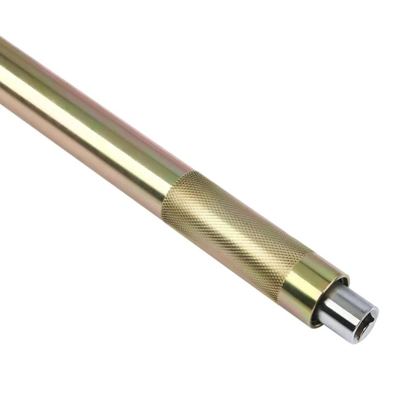 Motorized Rotating Ratchet Extended Wrench Hand Tool With Additional Grip For Simple Bolt Removal In Difficult Locations