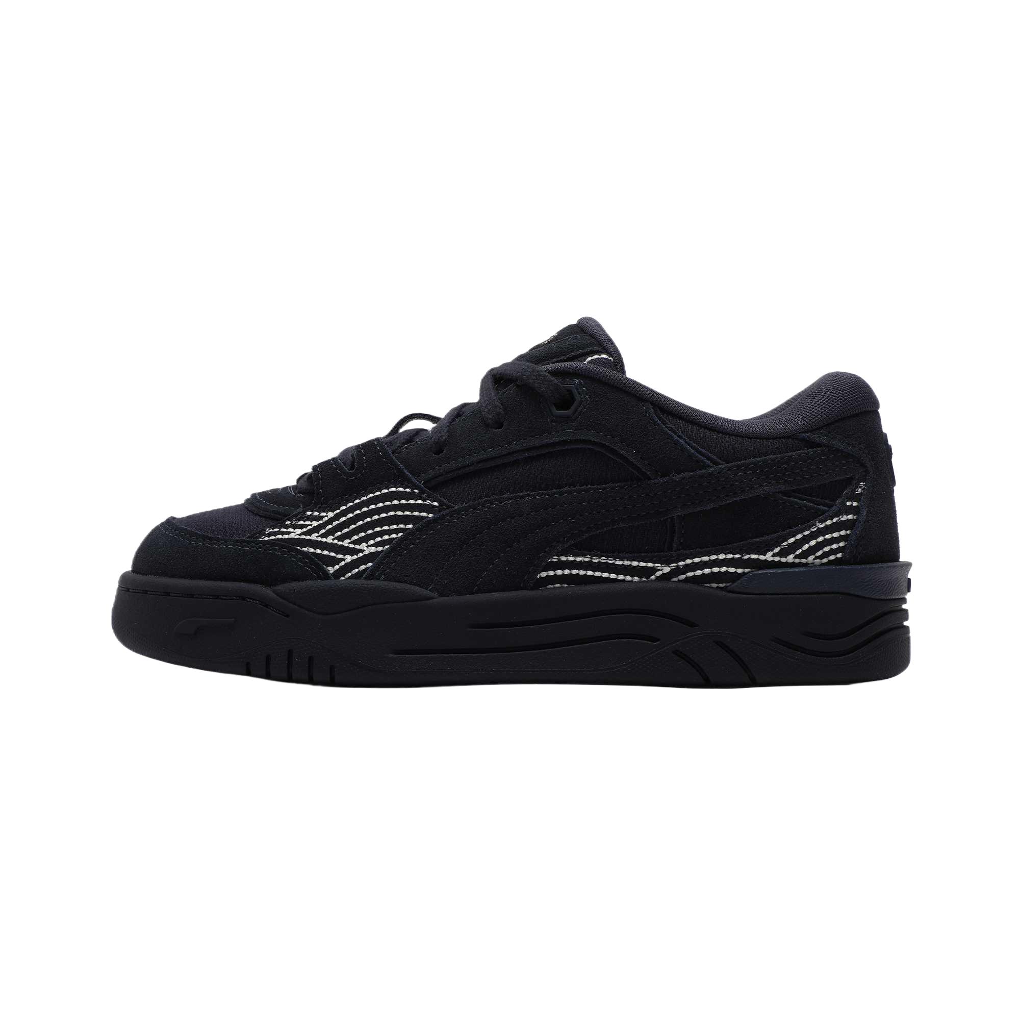 Puma Palermo Leather Unisex Puma Black Puma White 401852-01 EU 35.5