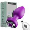 Black Mini Vibrating Butt Anal Plug Remote Control Anal Plug Vibrator Sex Toys for Women Prostate Stimulator Dildo