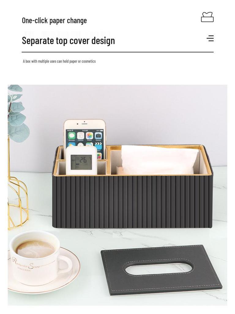 Luxury Modern Tissue Box - Elegant Design for Home Décor
