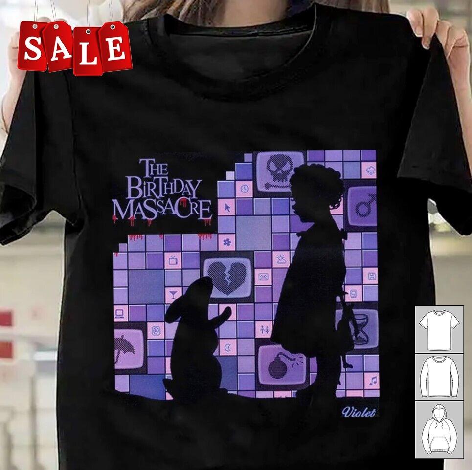 Hot The Birthday Massacre  Violet  Gift For Fans Unisex S235XL Shirt  LL763 Unisex T-Shirt XL