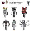 Moc Skibidi Toilet Vs. Speaker Tv Building Blocks Plastic Diy Toy Set Pieces)