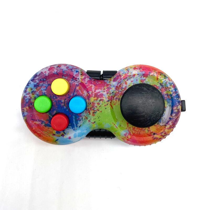 Fidget Pad with 8 Fidget Functions Fidget Controller Stress Reducer Fidget Toy Cube Relieves Stress and Anxiety Toys
