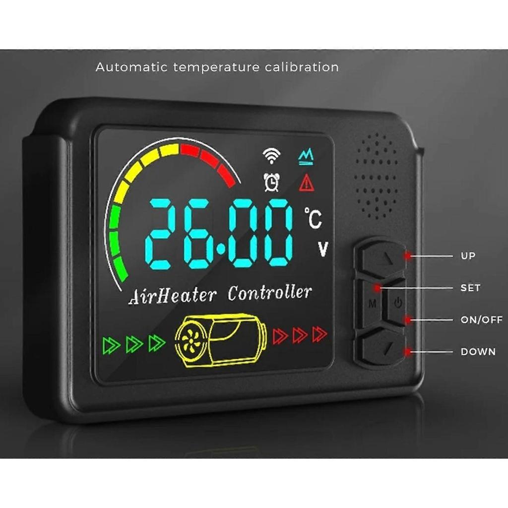 Riscaldatore da parcheggio universale montato sul veicolo con telecomando LCD incluso per camion rimorchio 12V 24V Veicolo 1-5KW Multicolore