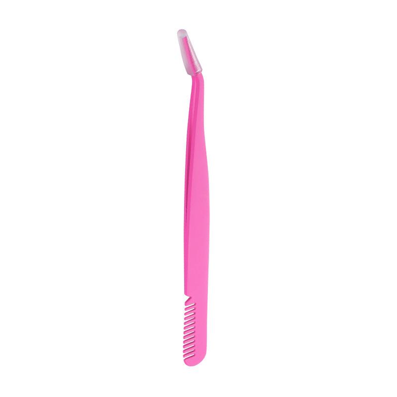 Wearable Mascara Applicator with Comb & Stainless Steel Eyelash Tweezers