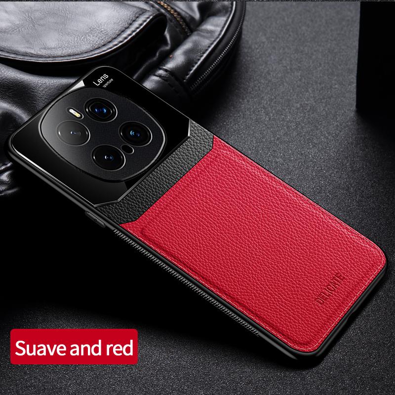 For Huawei Honor Magic 7 Pro Case Luxury PU Leather+hard PC Lens Protective Back Cover Case For Magic 7 6 5 Pro 6 Lite Shell