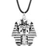 45cm Necklace Leather Chain Big Chief Pharaoh Buddhism Minimalist Jewelry Components QN015