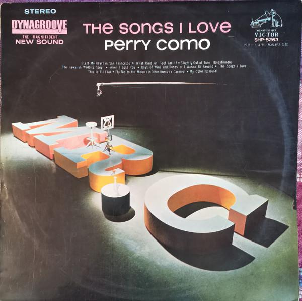 LP Record PERRY COMO - Songs I Love SHP5263 VICTOR 1964 Japan Pop Used