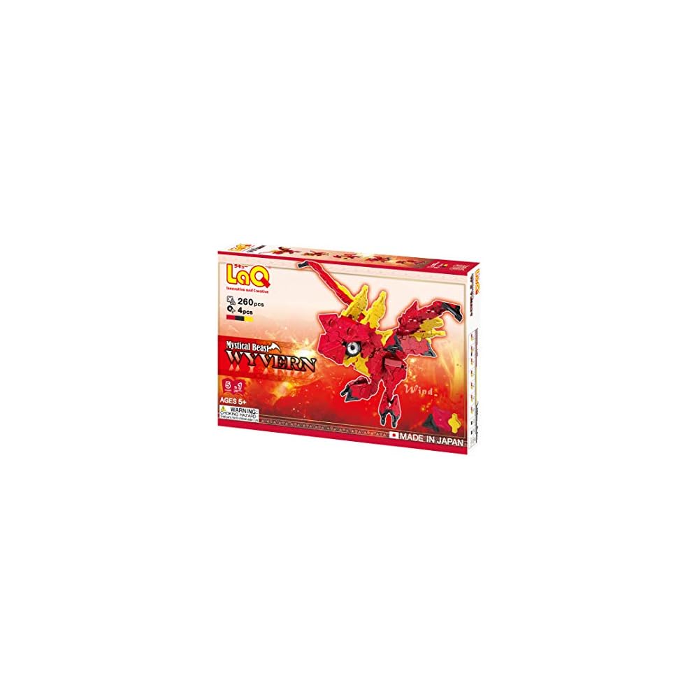Yoshiritsu LaQ Mystical Beast Wyvern Building Blocks Toy for Creative Play