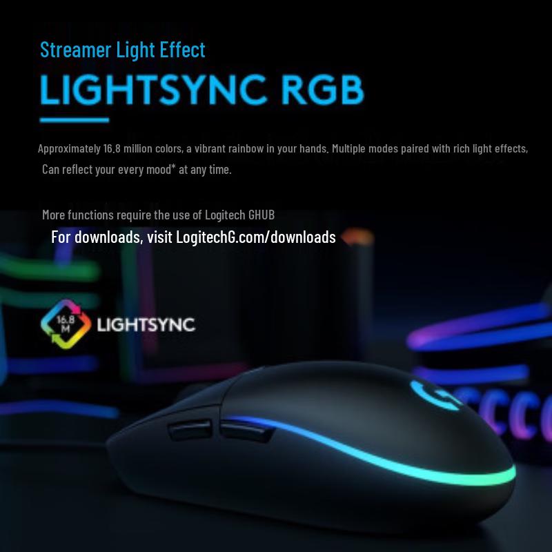 Logitech G102 LIGHTSYNC RGB Gaming Mouse