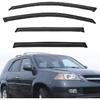 In-Channel Rain Guards Compatible With 2001-2005 Sport Trac 1997-2001 Mercury Mountaineer 1991-2001 Explorer Side Window Visor Wind Deflector Vent