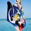 Christmas anime Princess Beach Towel, Super Soft Microfiber, Gift for Her/Him, Birthday, for Pool, Beach, Travel, Home Decor Fan gifts