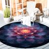 Luxury  Mandala  Pattern Round Shape Floor Mats Kitchen Hallway Runner Rug Bedroom Living Room Soft Carpet Non-slip Area Rug