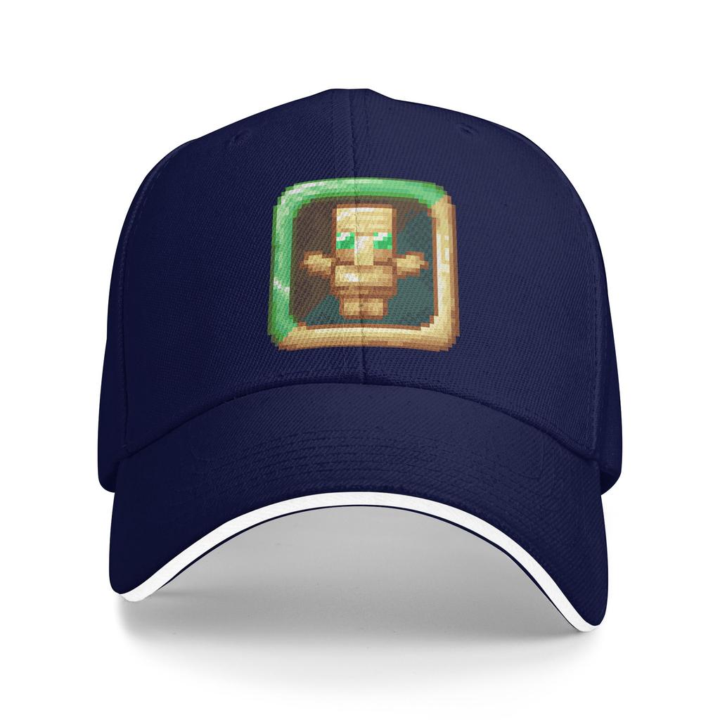 Totem of Undying Game Baseball Caps Casual Pixel Art Gold Sandwich Hats for Unisex Women Adjustable Dad Hat Travel Gift