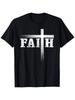 Christian Faith And Cross Believe In Jesus Christ Vintage T-Shirt