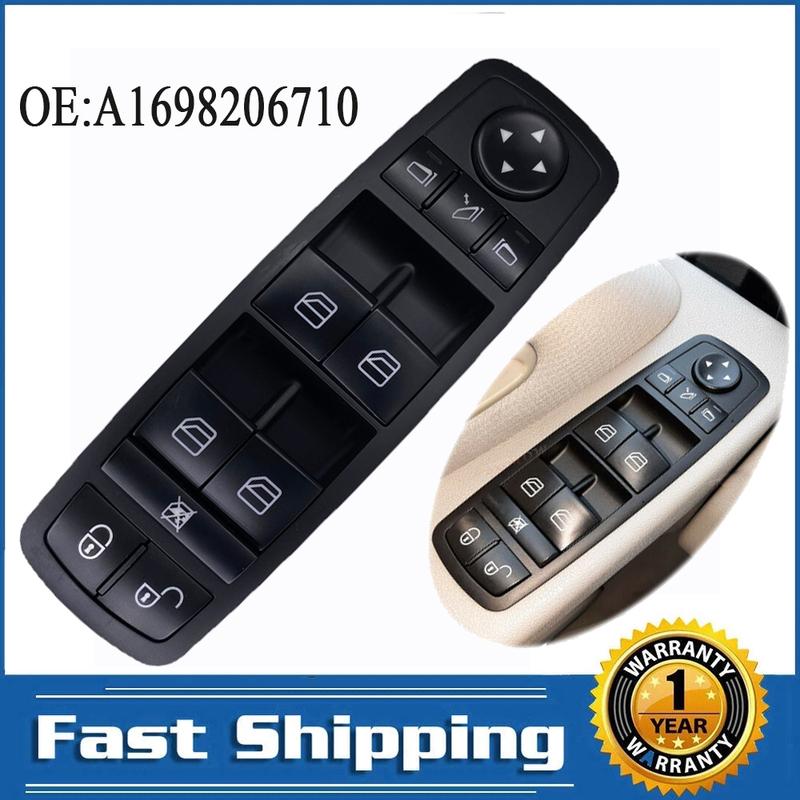 

For Mercedes Mercedes-Benz A B Class W169 W245 W164 W251 X164 Electric Front Driver Door Window Control Switch Console Button