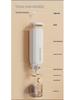 Handcrafted Wall-Mounted Soap Dispenser with Bath Brush for Foam and Gel