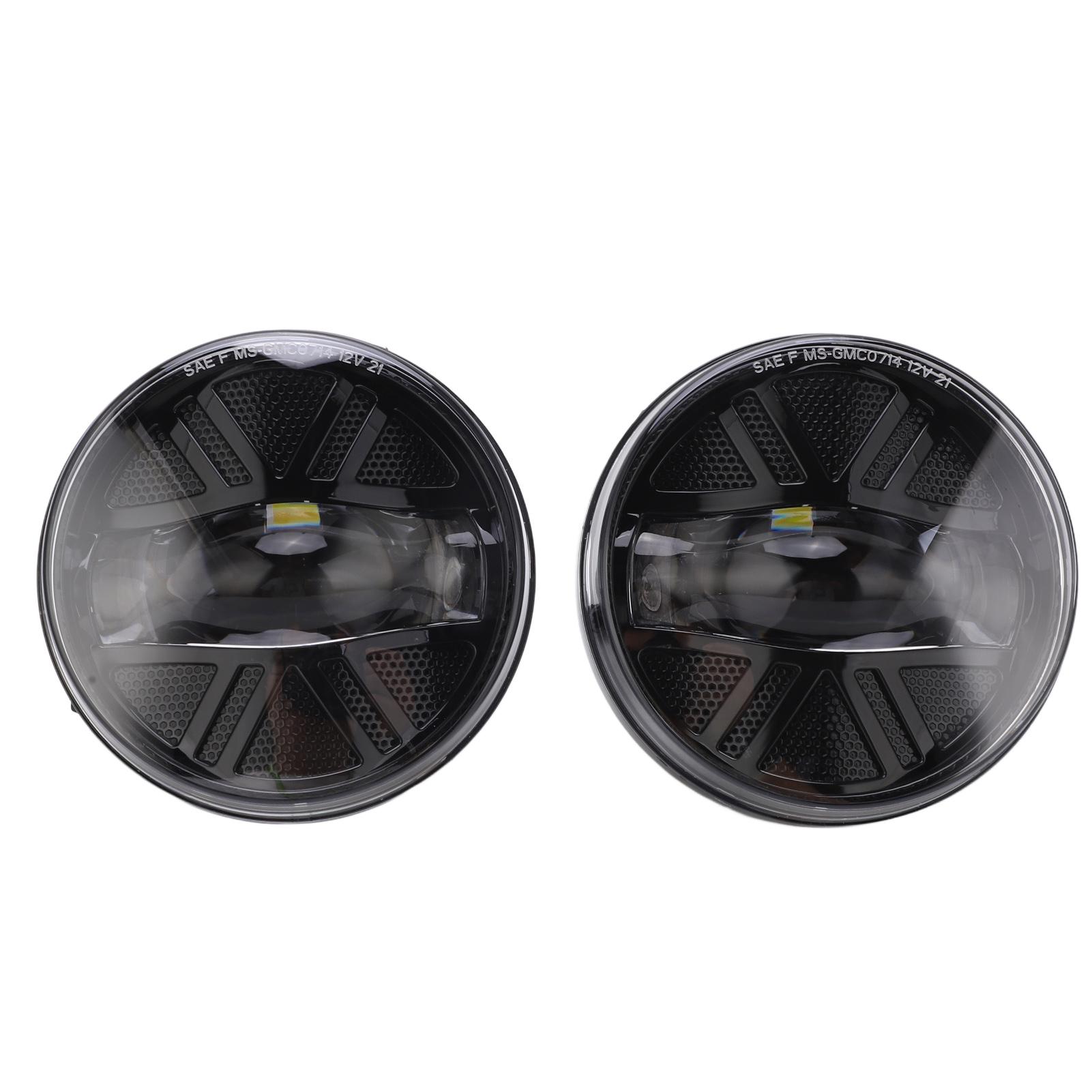 

Pair of 5.5in LED Fog Lights 4800LM IP67 Waterproof Replacement for Sierra 1500 2500HD 3500HD