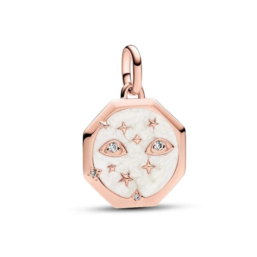 New Copper Pentagram Sun Clover Me Series Accessories Mini Pendant Is Suitable For Original Me Charm Bracelets And Necklaces