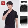 Hodo Men's Relaxed Fit Dropped Shoulder Short Sleeve Polo T-shirt