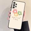 Blumen Handyhülle für Samsung Galaxy A33 A21s A52 A32 A23 A72 A22 A71 A31 A51 A53 A13 A91 A42 A52s A73 A11 Rückseite Silikonhülle