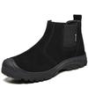 Suede Welder Shoes Men Safety Boots Steel Toe Work Shoes Sneakers Male Anti-Smash Anti-Slip Work Boots Men Safety Shoes Footwear