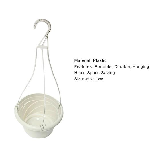 Blumentopfhalter, stabiler, exquisiter Hängehaken, Pflanzenhaken, Hängekorb