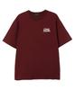 JOHNNY CARSON Classic Graffiti Logo Short Sleeve T-Shirt (Jcss102) Burgundy (Type A)